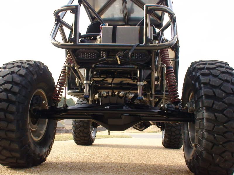 SpiderTrax axle and Moser Center Section Pirate 4x4